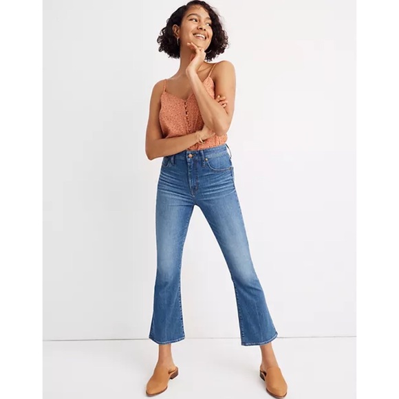 Madewell Denim - Madewell curvy Cali Demi-Boot Jean Tierney Wash 32